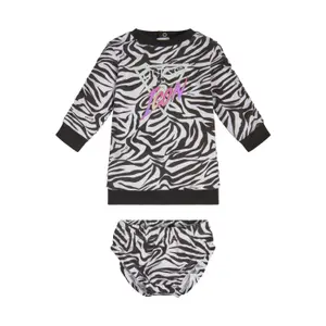 Baby girl dress + panties set Guess French Terry image-0