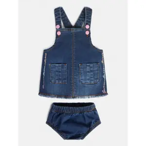 Besticktes Jeanskleid, Baby, Mädchen Guess image-0
