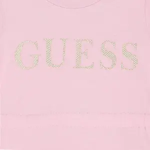 Baby girl viscose dress + panties set Guess image-4