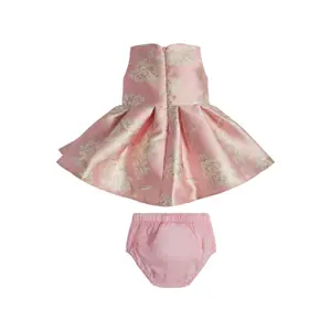 Set aus Satin-Kleid und Höschen, Baby, Mädchen Guess image-1