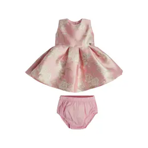 Set aus Satin-Kleid und Höschen, Baby, Mädchen Guess image-0