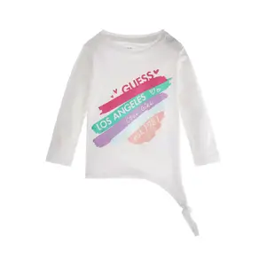 Long sleeve baby girl t-shirt Guess image-0