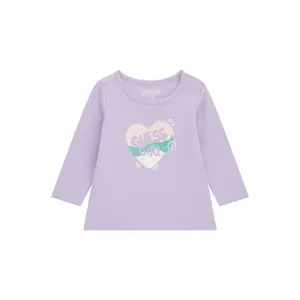 Long sleeve baby girl t-shirt Guess image-0