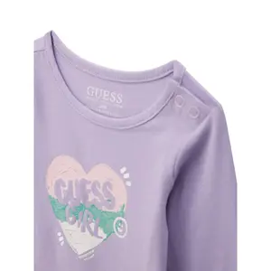 Long sleeve baby girl t-shirt Guess image-2
