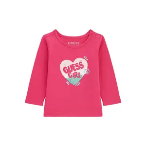 Long sleeve baby girl t-shirt Guess image-0
