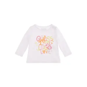 Long sleeve baby girl t-shirt Guess image-0