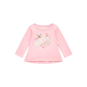 Long sleeve baby girl t-shirt Guess image-0