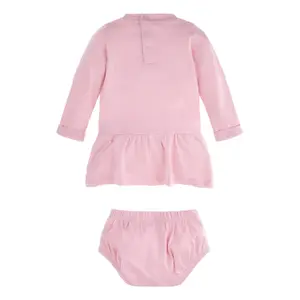 Baby girl dress + panties set Guess Interlock image-1