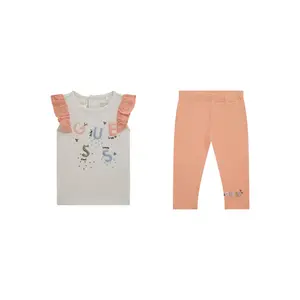 Baby girl t-shirt + leggings set Guess image-0