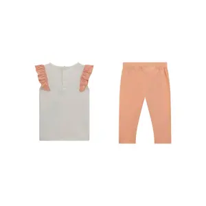 Baby girl t-shirt + leggings set Guess image-1