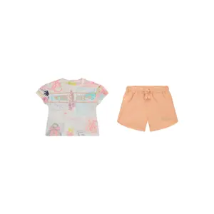 Baby girl t-shirt + shorts set Guess image-0