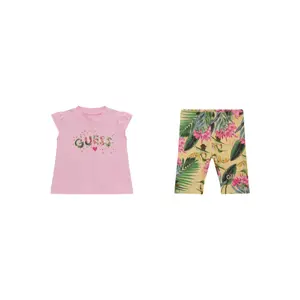 Baby girl t-shirt + leggings set Guess image-0