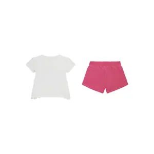 Baby girl t-shirt + shorts set Guess image-1