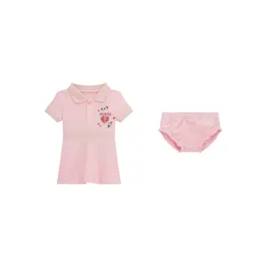 Baby girl dress + panties set Guess image-0