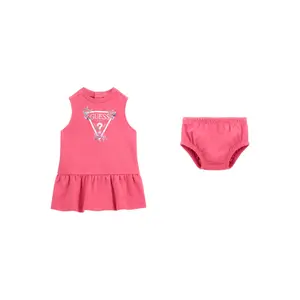Baby girl sleeveless dress Guess image-0