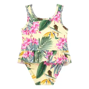 Baby girl 1-piece swimsuit Guess image-1