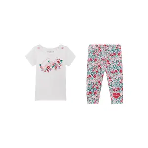 Baby girl t-shirt + leggings set Guess image-0