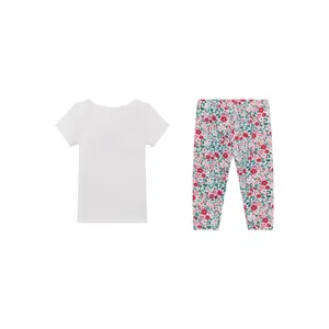 Baby girl t-shirt + leggings set Guess image-1