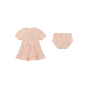 Baby girl dress + jersey panties set Guess image-1