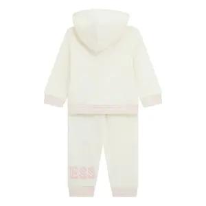 Baby zip-up sweatshirt and trousers set Guess Active image-1