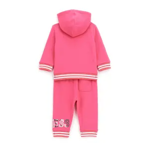 Baby zip-up sweatshirt and trousers set Guess Active image-1