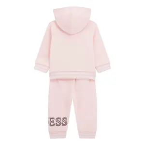 Baby zip-up sweatshirt and trousers set Guess Active image-1