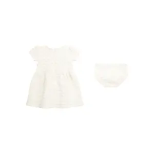 Baby girl knitted dress and trousers set Guess image-1