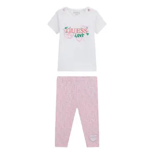 Baby girl t-shirt and leggings set Guess image-0
