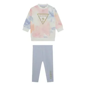 Girls' baby sweatshirt and legging set Guess Active image-0