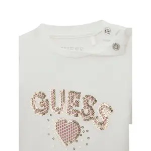 Baby girl t-shirt and skirt set Guess image-2