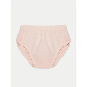 Dress set with stretchy jersey knickers for baby girl Guess image-2