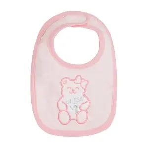 Bib with baby front logo Guess image-0