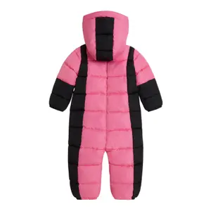 Padded hooded jumpsuit with long sleeves baby Guess image-1