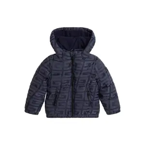Nylon-Jacquard-Daunenjacke Kind Guess image-0
