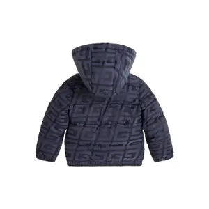 Nylon-Jacquard-Daunenjacke Kind Guess image-1