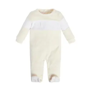 Baby boy chenille romper Guess image-0