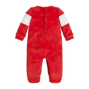 Baby girl chenille jumpsuit Guess image-1
