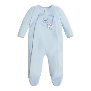 Baby girl chenille jumpsuit Guess image-0