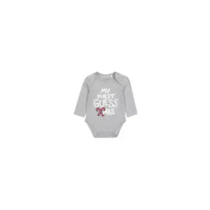 Set of 3 baby girl bodysuits Guess image-1