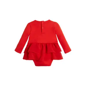 Baby girl brushed snap suit Guess image-1