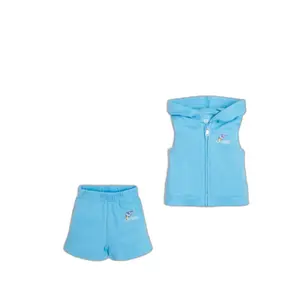 Baby jacket + bodysuit + shorts set Guess image-0