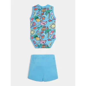 Baby bodysuit + shorts set Guess image-1