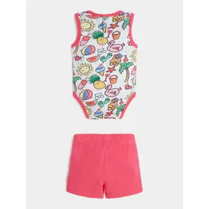 Baby bodysuit + shorts set Guess image-1