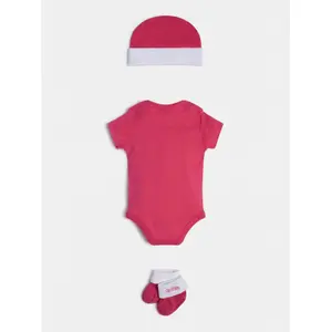 Girls bodysuit + hat + socks set Guess image-1