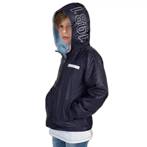 Regenjacke mit Kapuze zum Wenden Kind Guess image-3