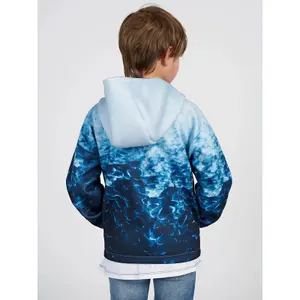 Regenjacke mit Kapuze zum Wenden Kind Guess image-2