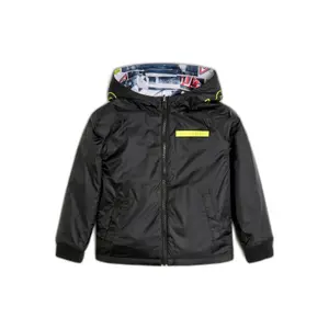 Regenjacke mit Kapuze zum Wenden Kind Guess image-0
