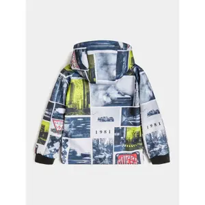 Regenjacke mit Kapuze zum Wenden Kind Guess image-3