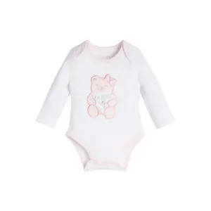 Baby girl long sleeve bodysuit Guess image-0