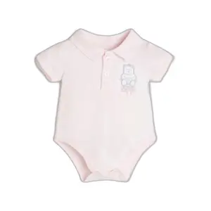 Baby girl polo romper Guess image-0
